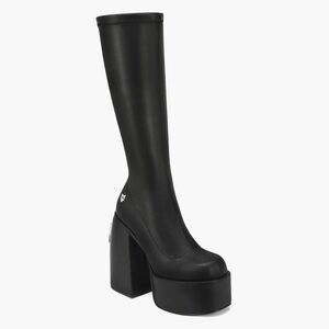 Naked Wolfe Spice Black Stretch Knee-High Boots